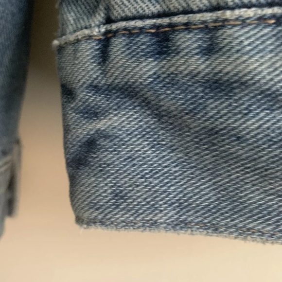 Men's Next Denim Jacket Size Small Great Used Condition Light Blue Wash - Picture 8 of 15